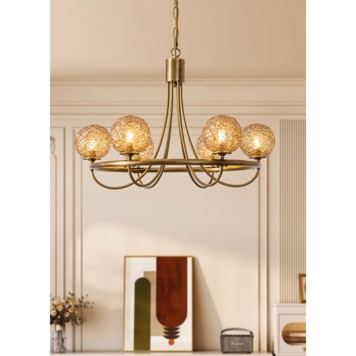 Caroline Sphere Chandelier-DWHOME