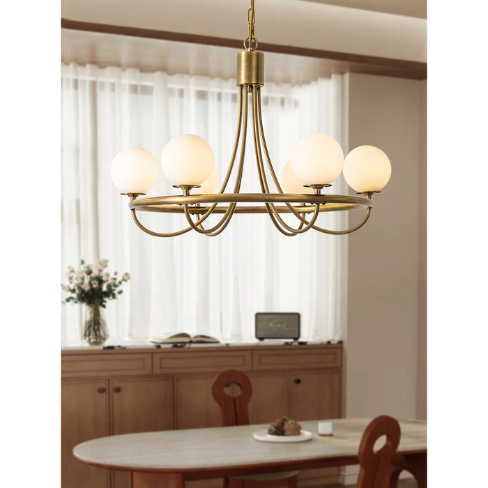 Caroline Sphere Chandelier-DWHOME