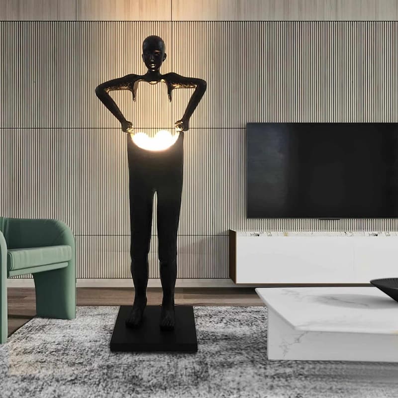 Sculpture Light Collection – Artistic Floor Lamps, Table Lamps & Garden Solar Ornaments