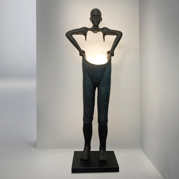 Carrier Sculpture Floor Lamp - Vakkerlight