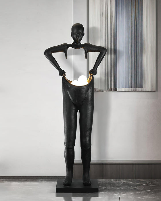 Carrier Sculpture Floor Lamp - Vakkerlight