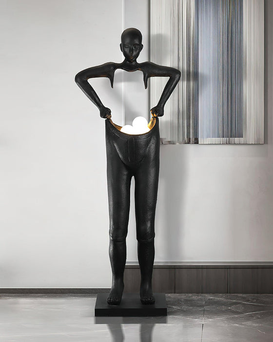 Carrier Sculpture Floor Lamp - Vakkerlight