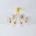 Carved Glass Ceiling Lamp-DWHOME
