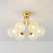 Carved Glass Ceiling Lamp-DWHOME
