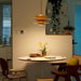 Cascade Wooden Disc Pendant Lamp-DWHOME