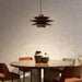 Cascade Wooden Disc Pendant Lamp-DWHOME
