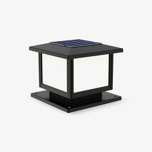 Cassian Solar Post Outdoor Light-DWHOME