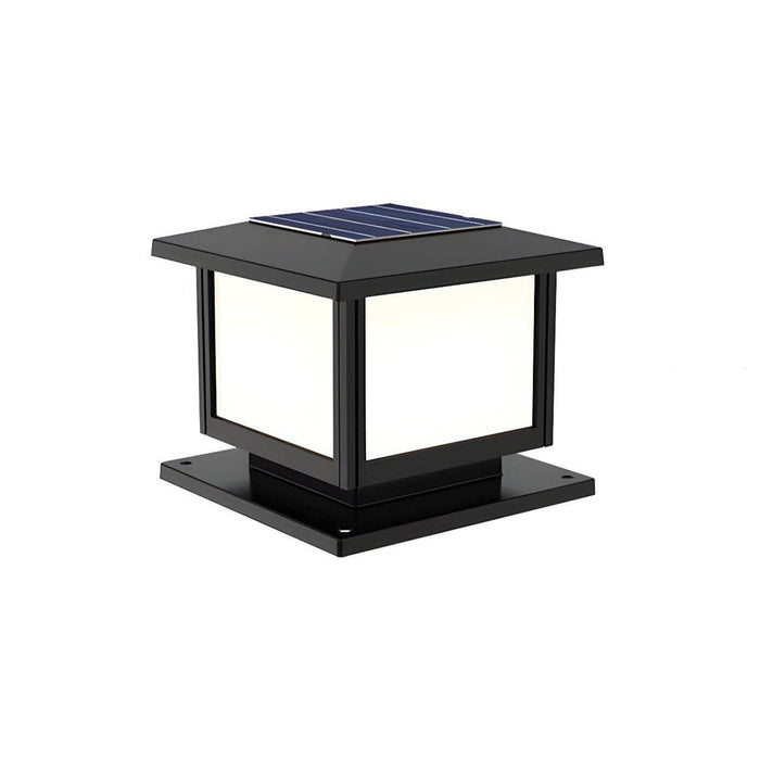 Cassian Solar Post Outdoor Light-DWHOME