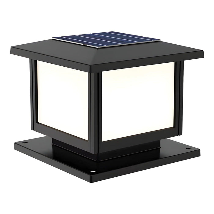 Cassian Solar Post Outdoor Light-DWHOME