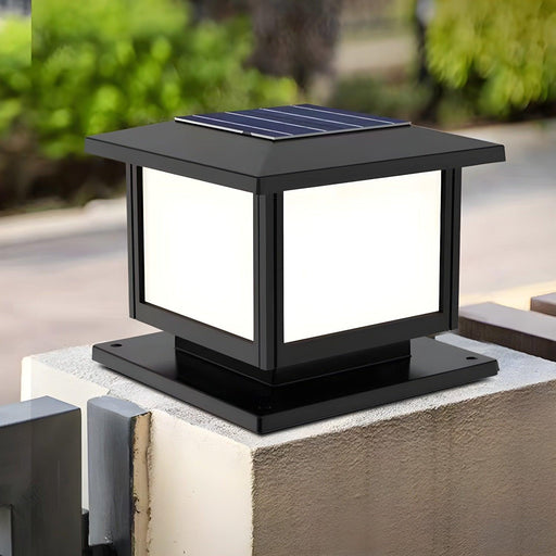 Cassian Solar Post Outdoor Light-DWHOME