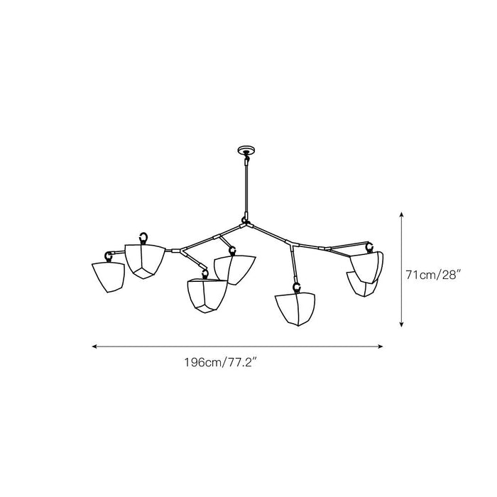 Cassiopeia Mobile Chandelier-DWHOME