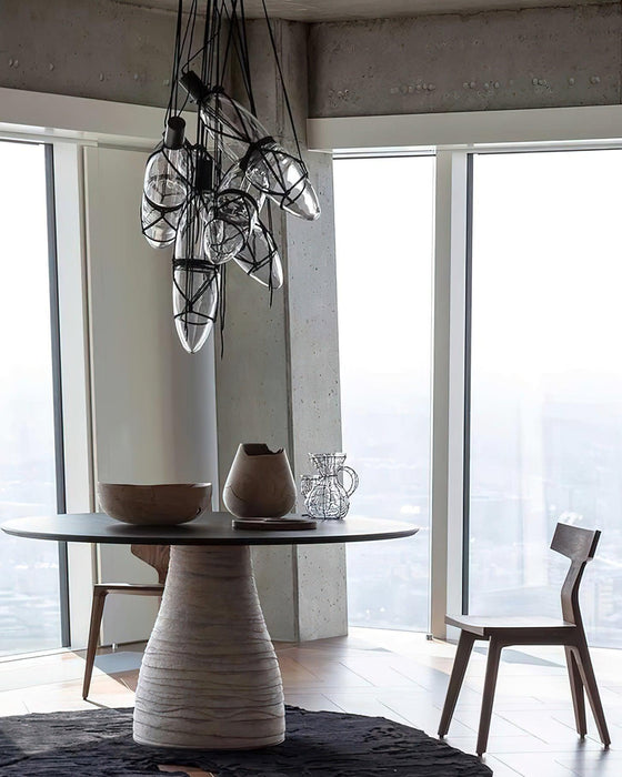 Castaway Bottle Glass Pendant Lamp-DWHOME