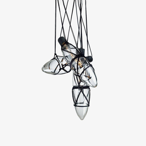 Lampe suspendue en verre de bouteille Castaway - DWHOME