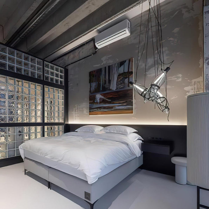 Castaway Bottle Glass Pendant Lamp-DWHOME