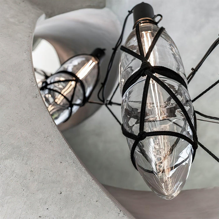 Castaway Bottle Glass Pendant Lamp-DWHOME