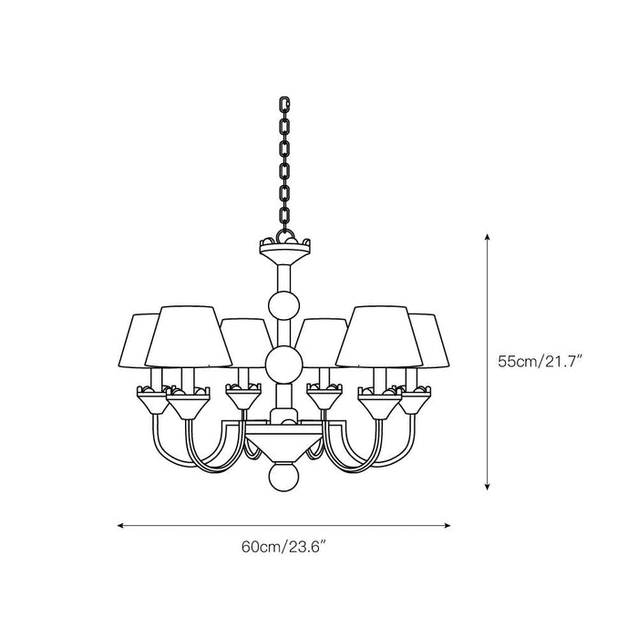Cavaillon Chandelier-DWHOME
