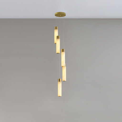 Celestial Alabaster Cascade Chandelier-DWHOME