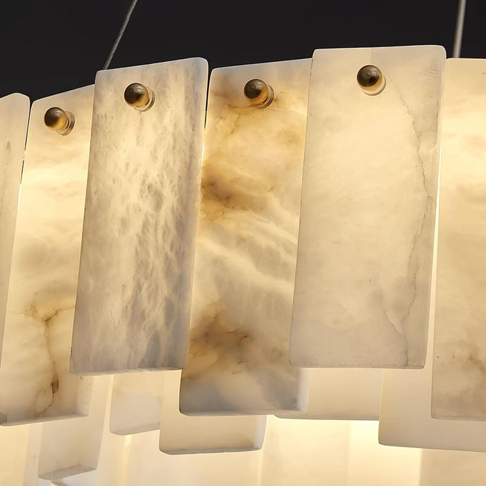 Celestial Alabaster Round Chandelier - DWHOME