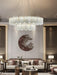 Celestial Alabaster Round Chandelier - DWHOME