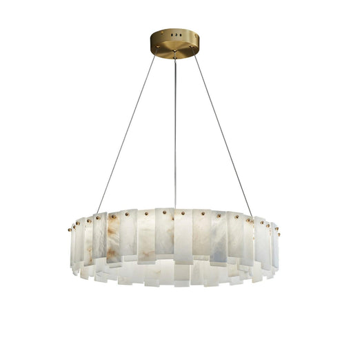 Celestial Alabaster Round Chandelier-DWHOME