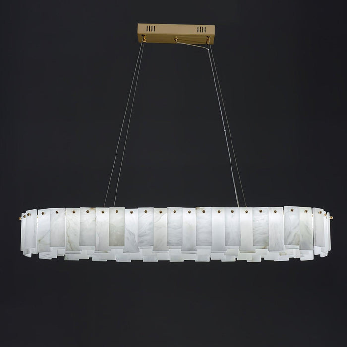 Celestial Alabaster Round Chandelier - DWHOME