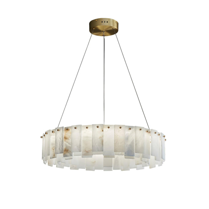 Celestial Alabaster Round Chandelier - DWHOME