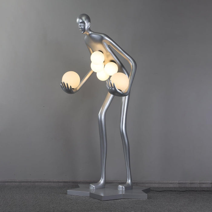 Celestial Guardian Sculpture Floor Lamp - DWHOME