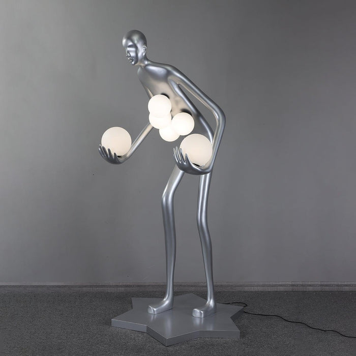 Celestial Guardian Sculpture Floor Lamp - DWHOME
