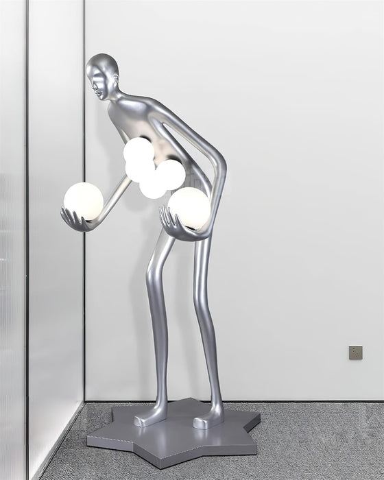 Celestial Guardian Sculpture Floor Lamp - DWHOME
