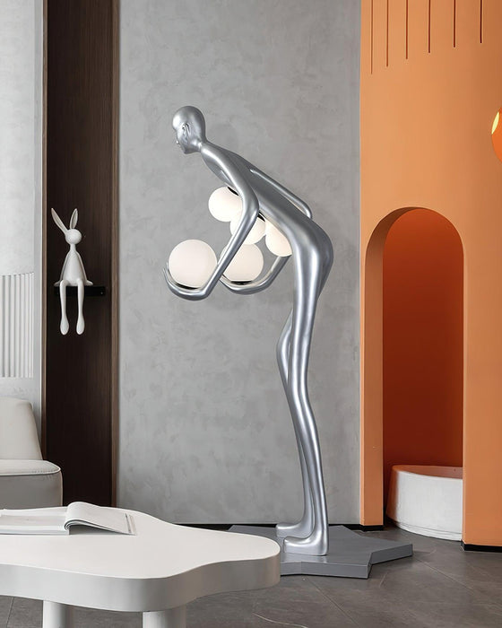 Celestial Guardian Sculpture Floor Lamp - DWHOME