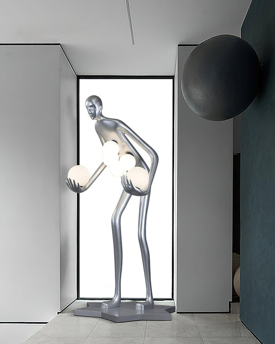 Celestial Guardian Sculpture Floor Lamp - DWHOME