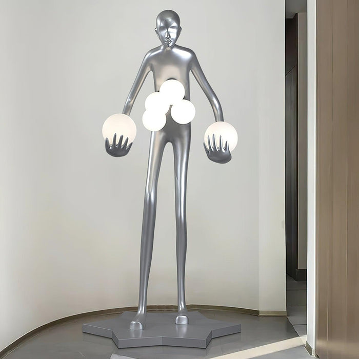 Celestial Guardian Sculpture Floor Lamp - DWHOME