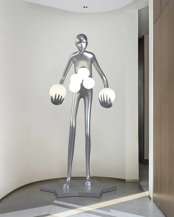 Celestial Guardian Sculpture Floor Lamp - DWHOME