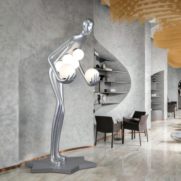 Celestial Guardian Sculpture Floor Lamp - DWHOME