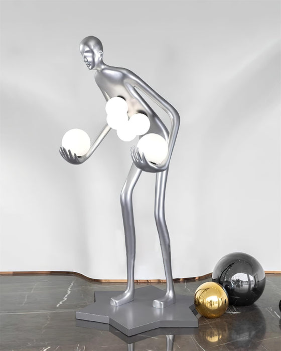 Celestial Guardian Sculpture Floor Lamp - DWHOME
