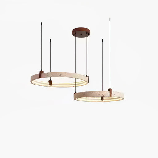 Celestial Orbit Travertine Chandelier-DWHOME