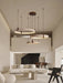 Celestial Orbit Travertine Chandelier-DWHOME