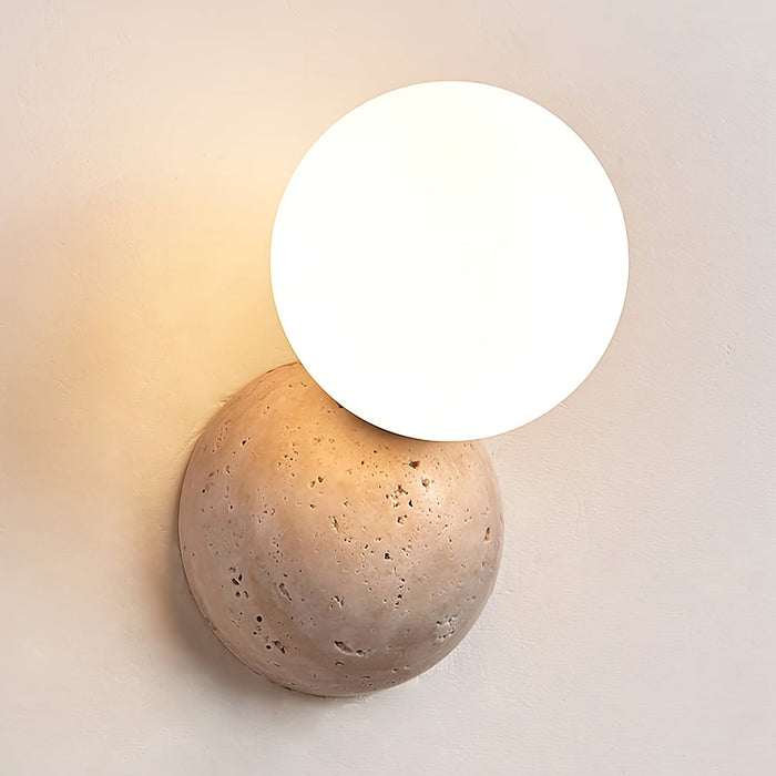 Celestial Travertine Wall Sconce - Vakkerlight