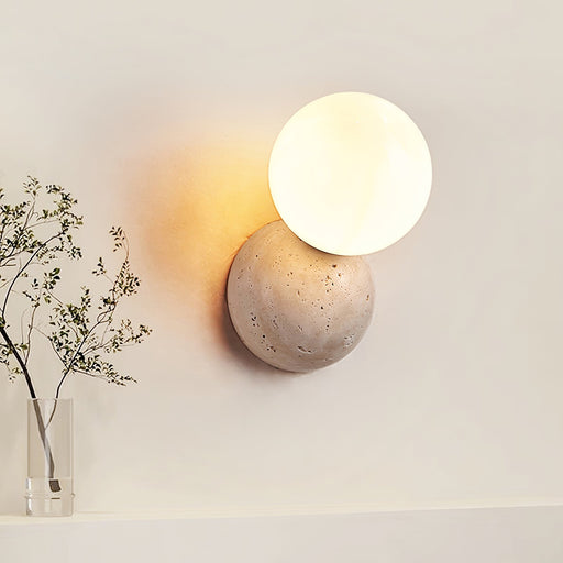 Celestial Travertine Wall Sconce - Vakkerlight