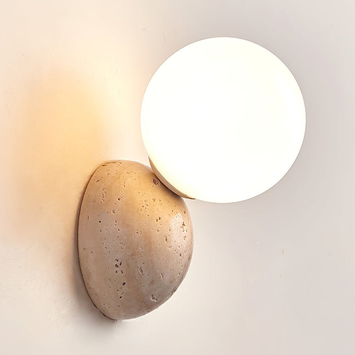 Celestial Travertine Wall Sconce - Vakkerlight