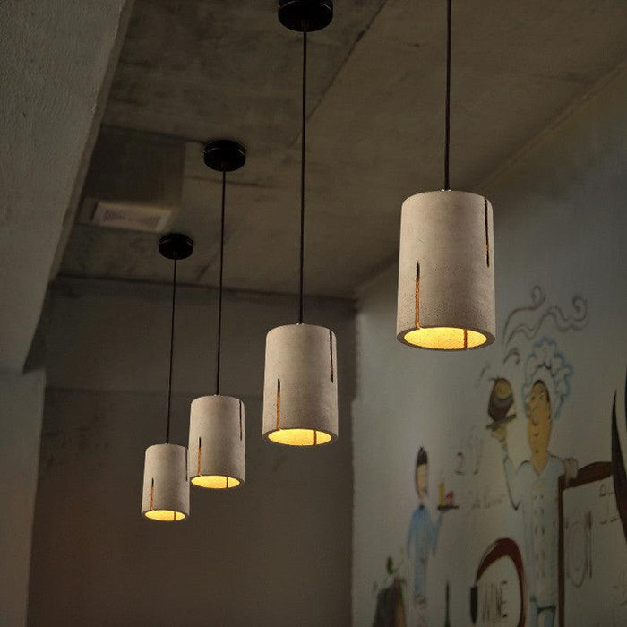 Rios Cement Concrete Pendant Light - DWHOME