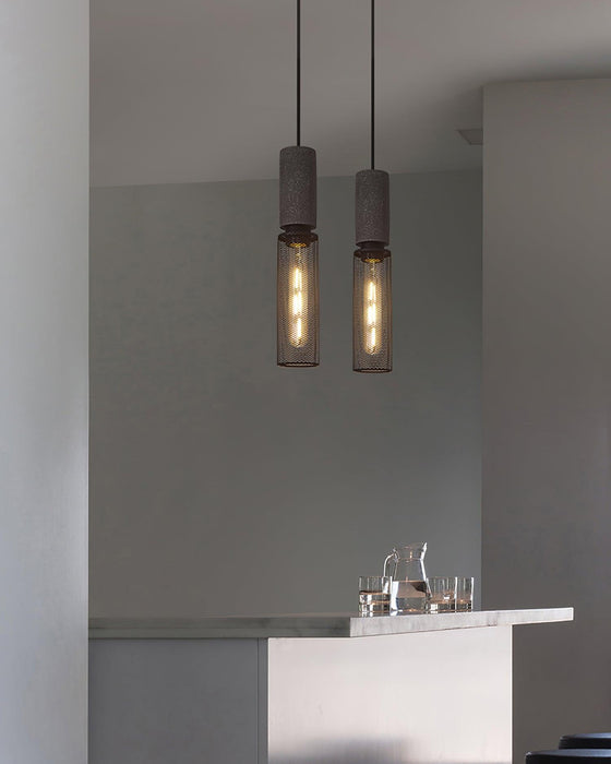 Cement Mesh Pendant Light - DWHOME