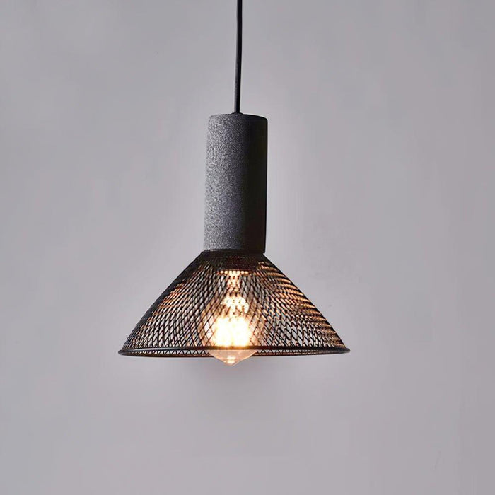 Cement Mesh Pendant Light - DWHOME