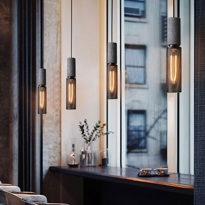 Cement Mesh Pendant Light - DWHOME