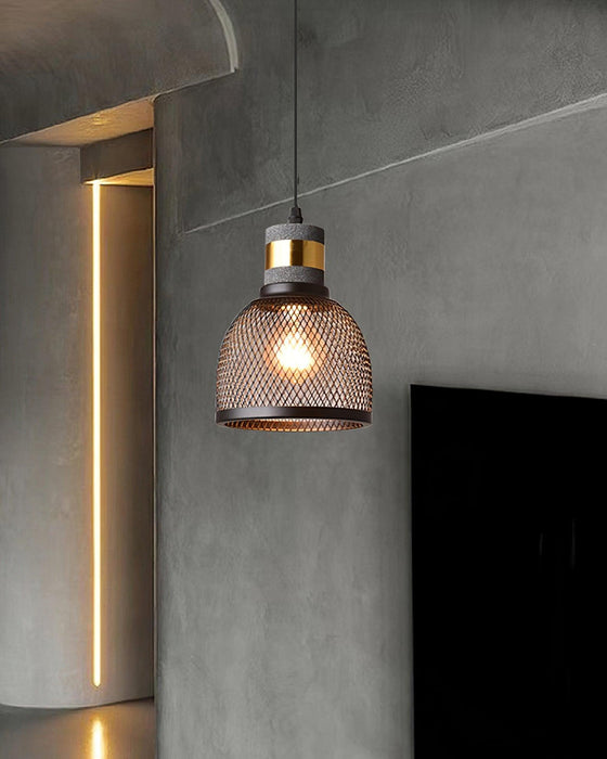 Cement Mesh Pendant Light - DWHOME