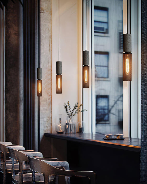 Cement Mesh Pendant Light - DWHOME