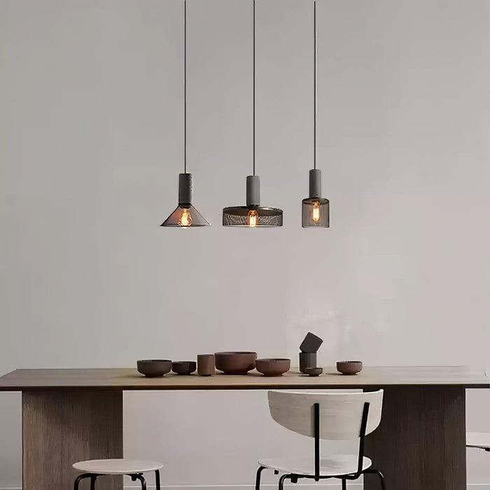Cement Mesh Pendant Light - DWHOME