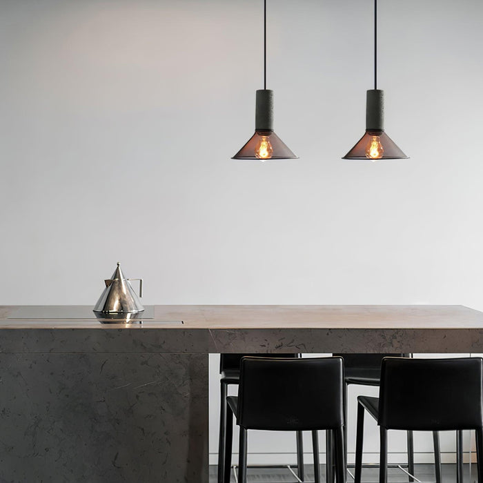 Cement Mesh Pendant Light - DWHOME