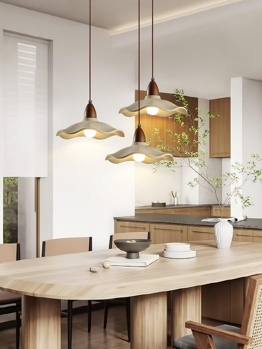 Cement Wave Pendant Light - DWHOME
