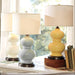 Ceramic Gourd Table Lamp-DWHOME